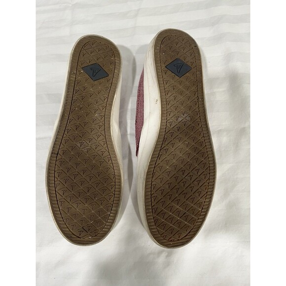 Sperry Top-Sider Crest Twin Stripe Slip On Shoes Sneakers Size 10. Red White - Picture 10 of 10